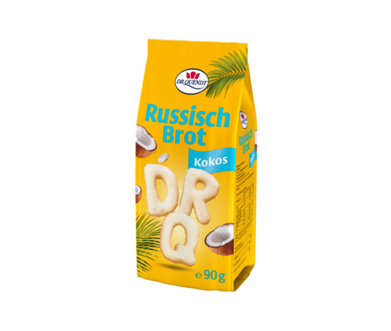 Dr. Quendt ABC Russian Bread Biscuits/Cookies COCONUT flavor 90g gallery
