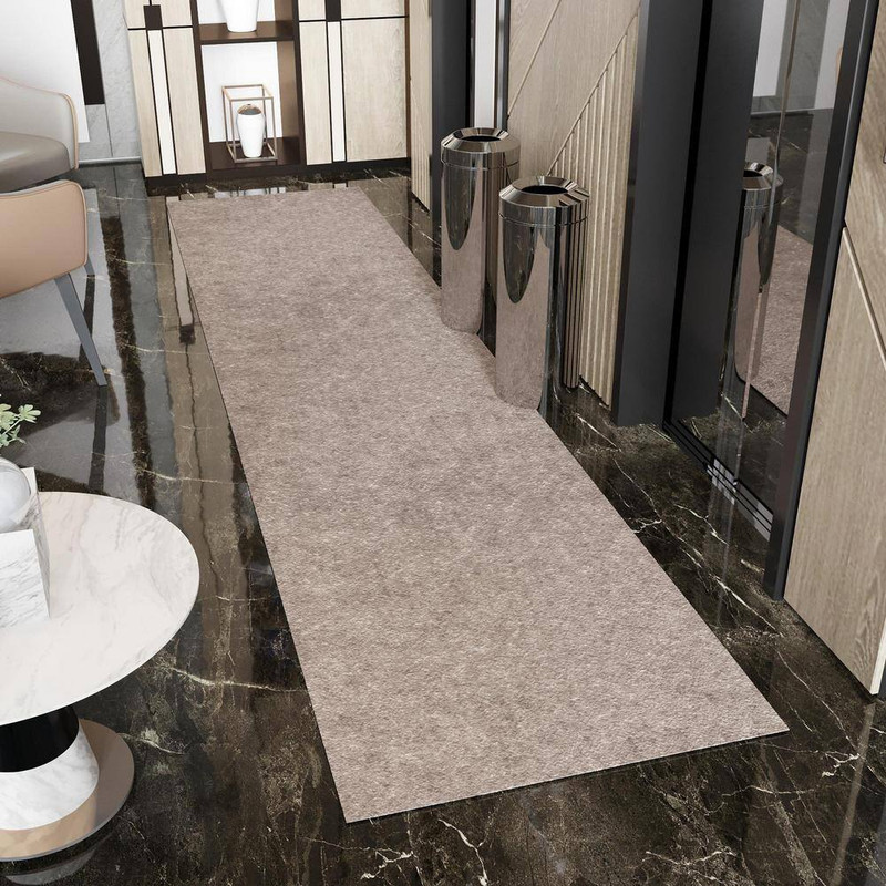 Premium Absorbent Non-Slip Rug Pad, Spill Protection and Floor Safety 3 Ft. X 26 gallery