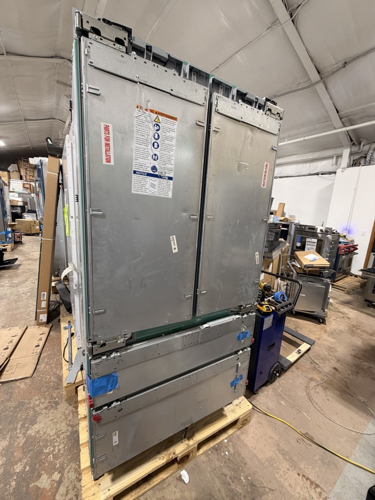Thermador Freedom T42IT100NP 42" Panel Ready Built-In 4-Door Refrigerator gallery