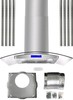 COS-668ICS900 36 in. Lumin Collection 380 CFM Ducted Island Range Hood Stainless gallery