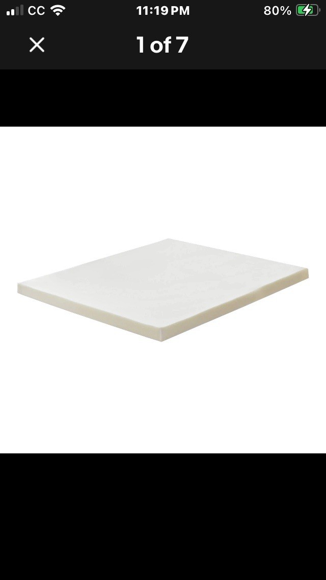 Innovative Memory Foam Bed Foundation - Easy to Assemble and Clean, Full Size gallery