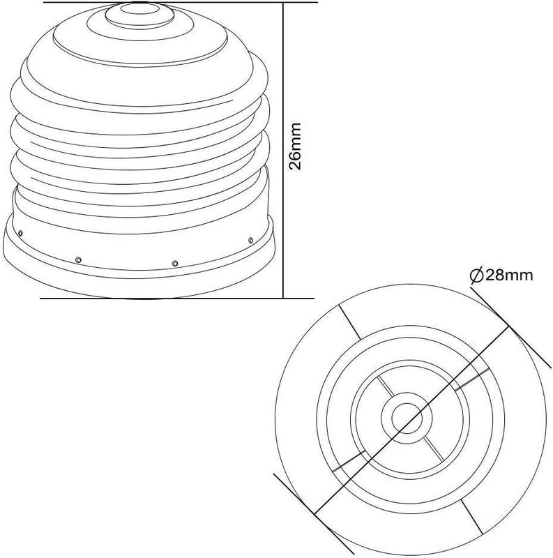 10-Pack E26/E27 to E12 Adapter, Standard Light Bulb to Candelabra Base Socket gallery