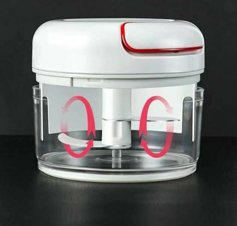 Fruit Vegetable Onion Garlic Cutter Press Manual Food Speedy Chopper Mini Slicer gallery