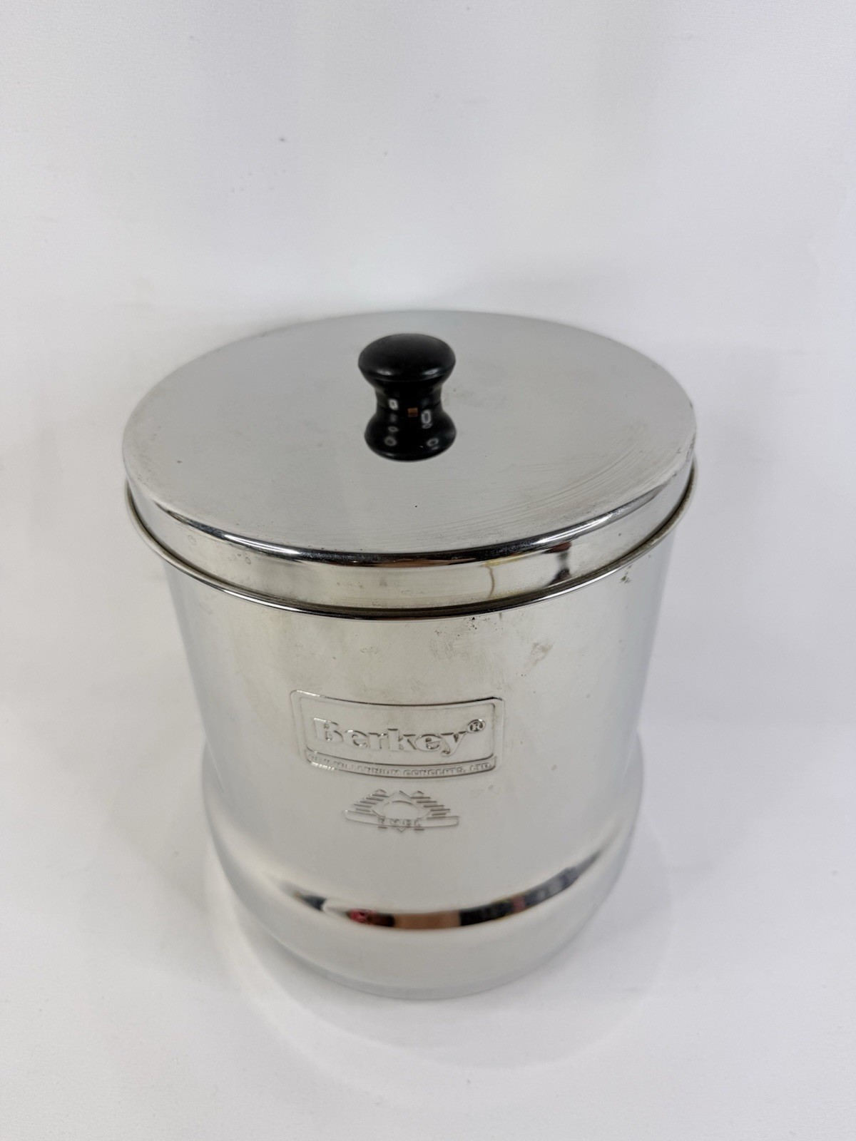 Berkey Water Filter System 2.25 Gallon Stainless Steel Top Half Replacment w Lid gallery