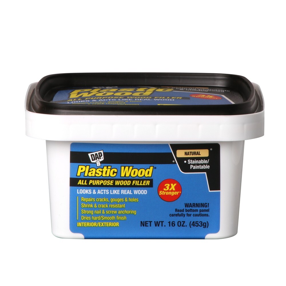 DAP Plastic Wood Natural All Purpose Wood Filler, 16 oz gallery