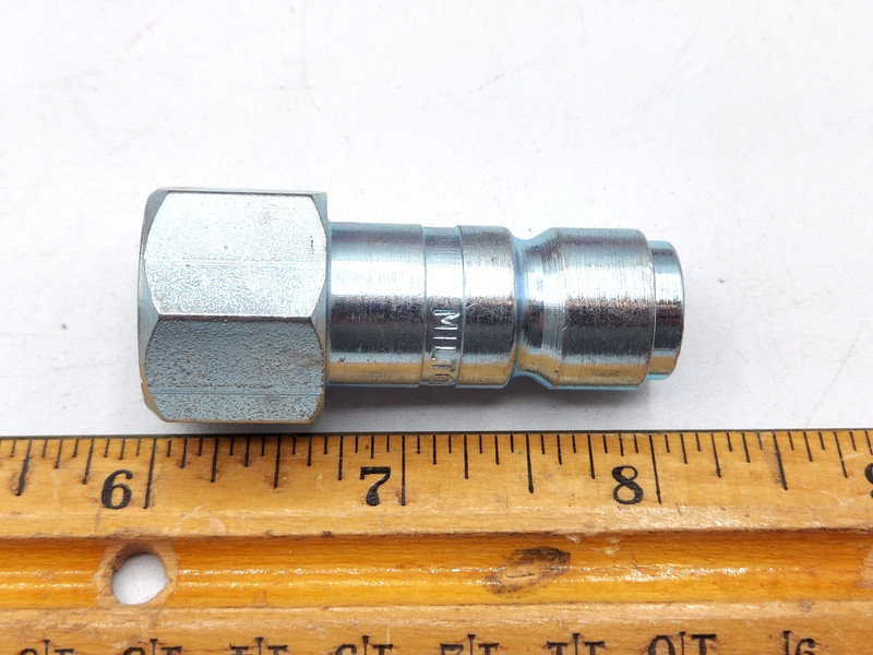 Milton 3/8" FNPT G-Style Plug Air Connector 1820 Female Plug NPT (Box of 5) gallery