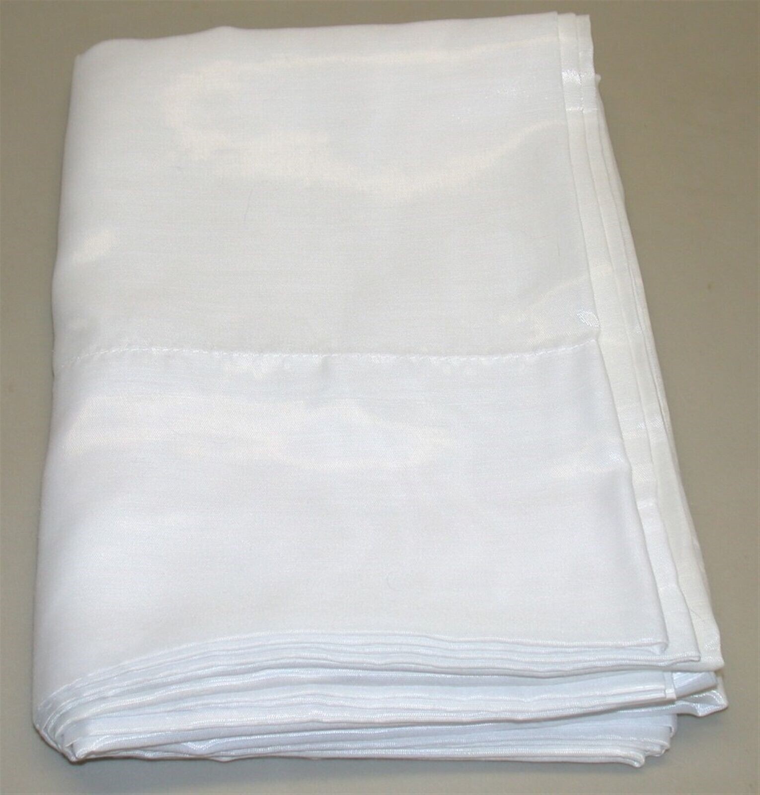 (1) Panel Rod Pocket Sheer Curtain ~ White ~ 60" W X 84" L ~ 5" Hem gallery