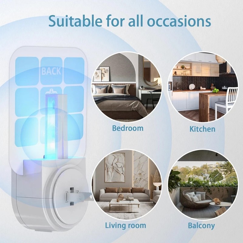 40 Pack Fly Trap Refill Compatilble with Safer Home White gallery