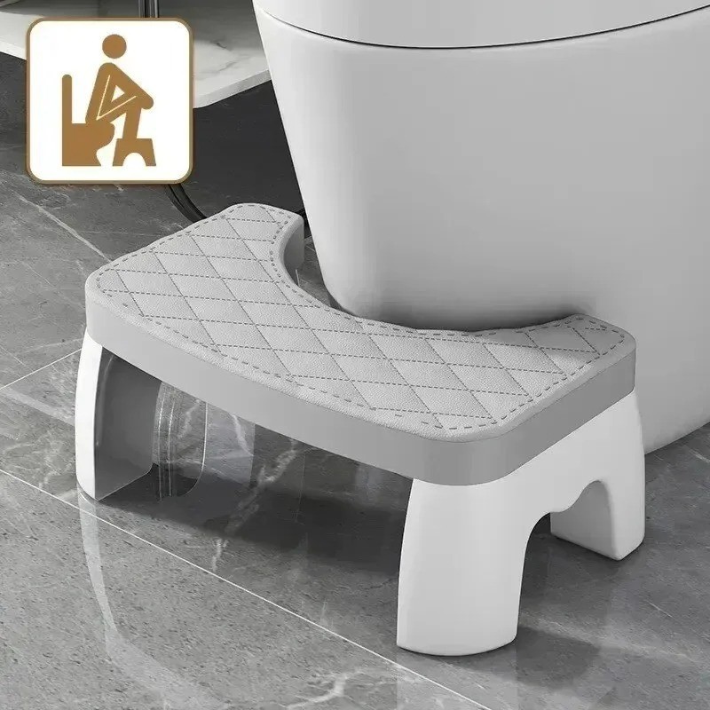Non-slip Toilet Step Stool Squatty-Potty Bathroom Squat Chairs Furniture gallery