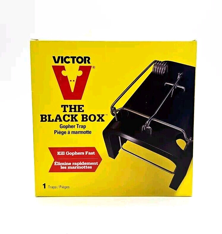 Victor Black Box Gopher Trap 0626 - Easy Set Trap gallery