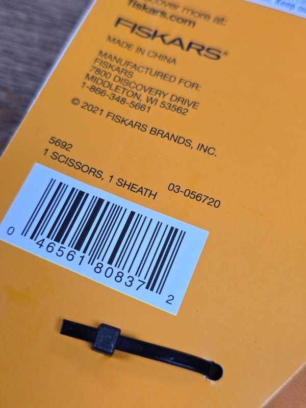 🛠️ Fiskars MULTI-PURPOSE SHEARS 5692 w/ Sheath * Take Apart Design NEW gallery