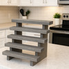 Rustic Wooden Spice Rack Organizer –3 Tier Countertop or Cabinet Shelf –8 Colors gallery