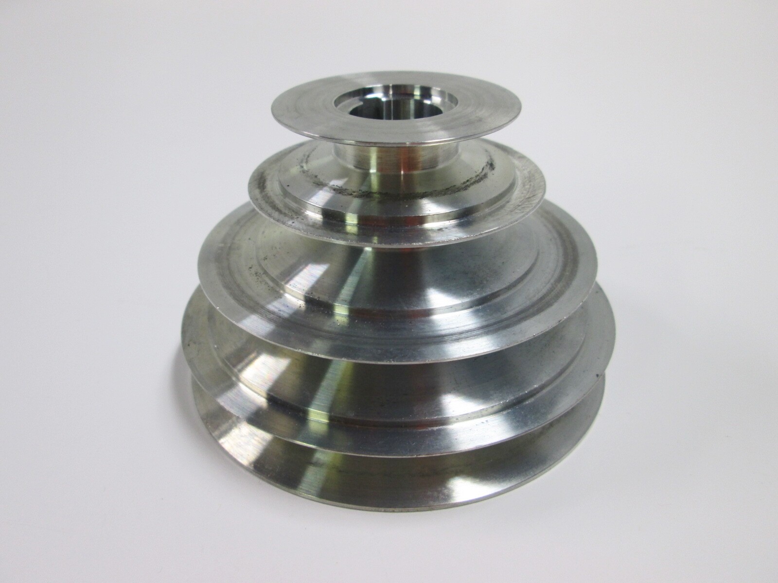 4-Step Cone Pulley 3/4" Keyed Bore; Replacement for Lathe Drill Press Scroll Saw gallery