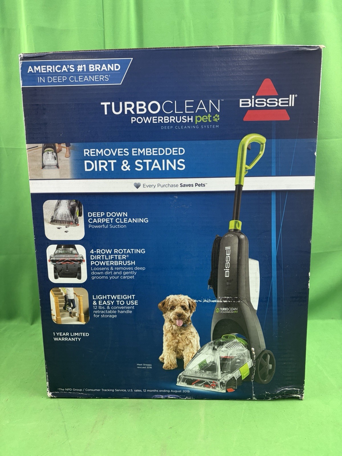 BISSELL 2085 TurboClean Powerbrush Pet Upright Carpet Cleaner Machine New (Desk) gallery