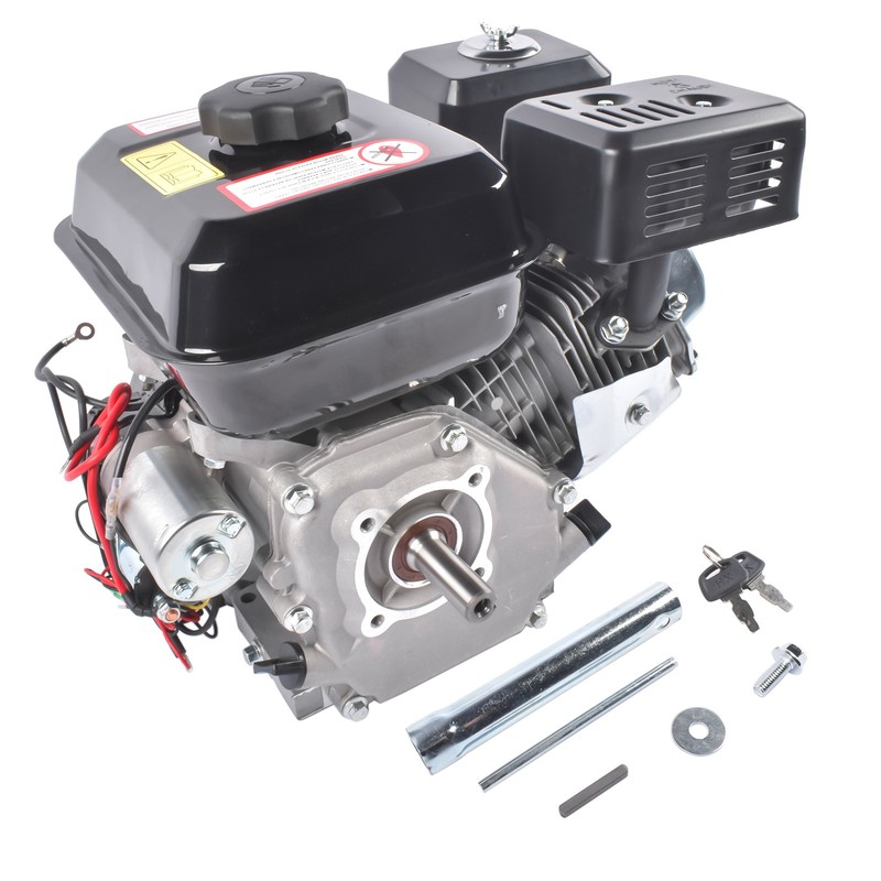 Electric Start Horizontal Engine 4-Stroke 7.5HP 212CC Go Kart Gas Engine Motor gallery