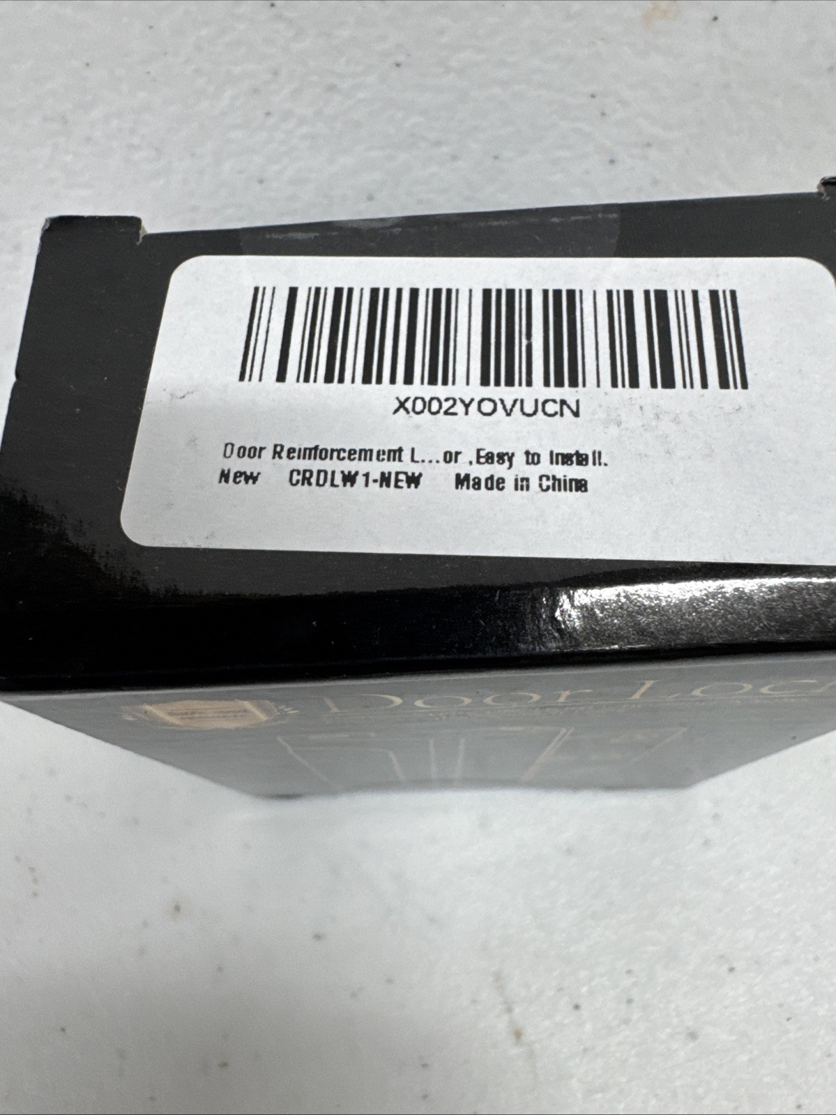Home Security Door Lock Withstand 800 lbs for Inward Swinging Door,Door Reinforc gallery
