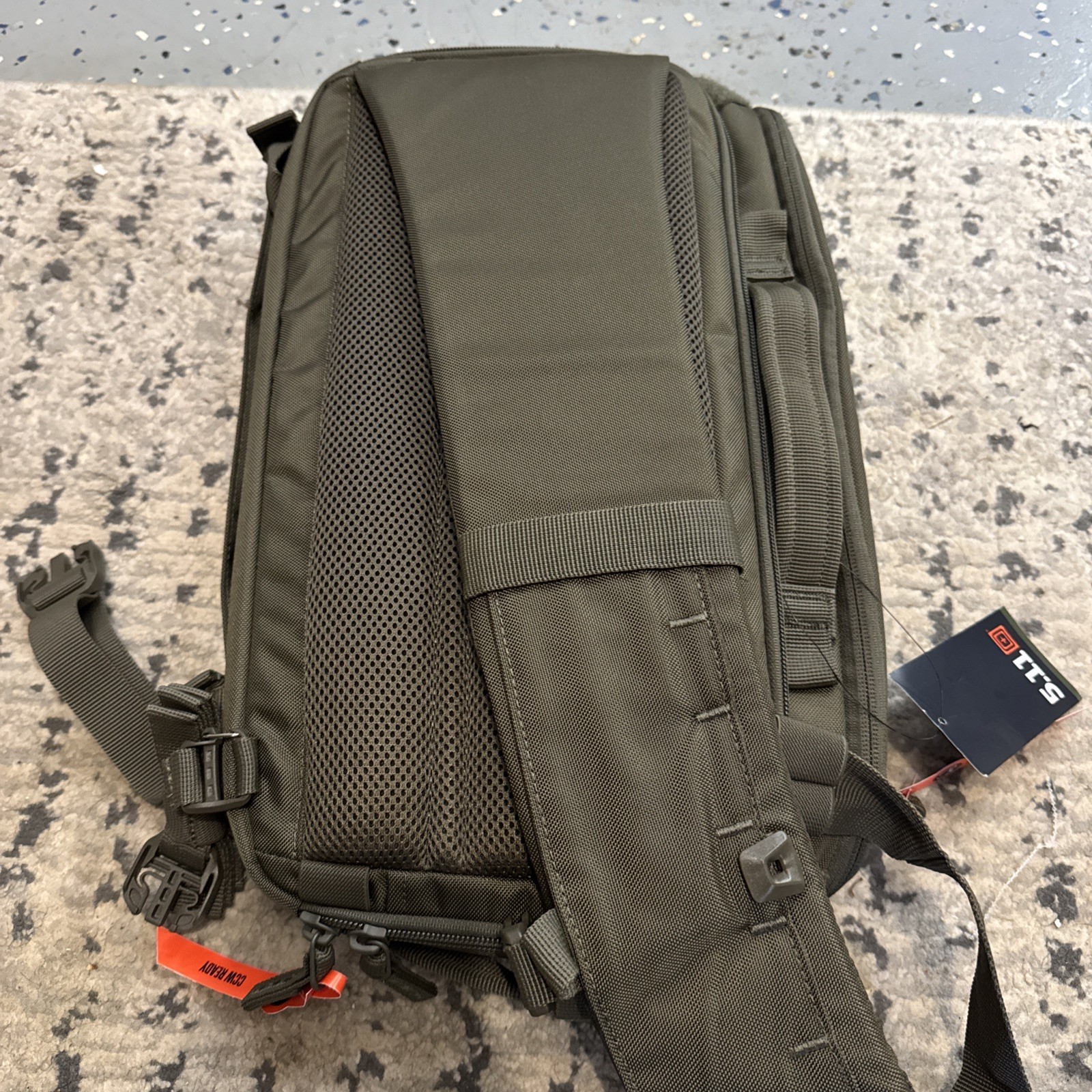5.11 Tactical LV10  2.0 Sling Pack Green Python 13L 4