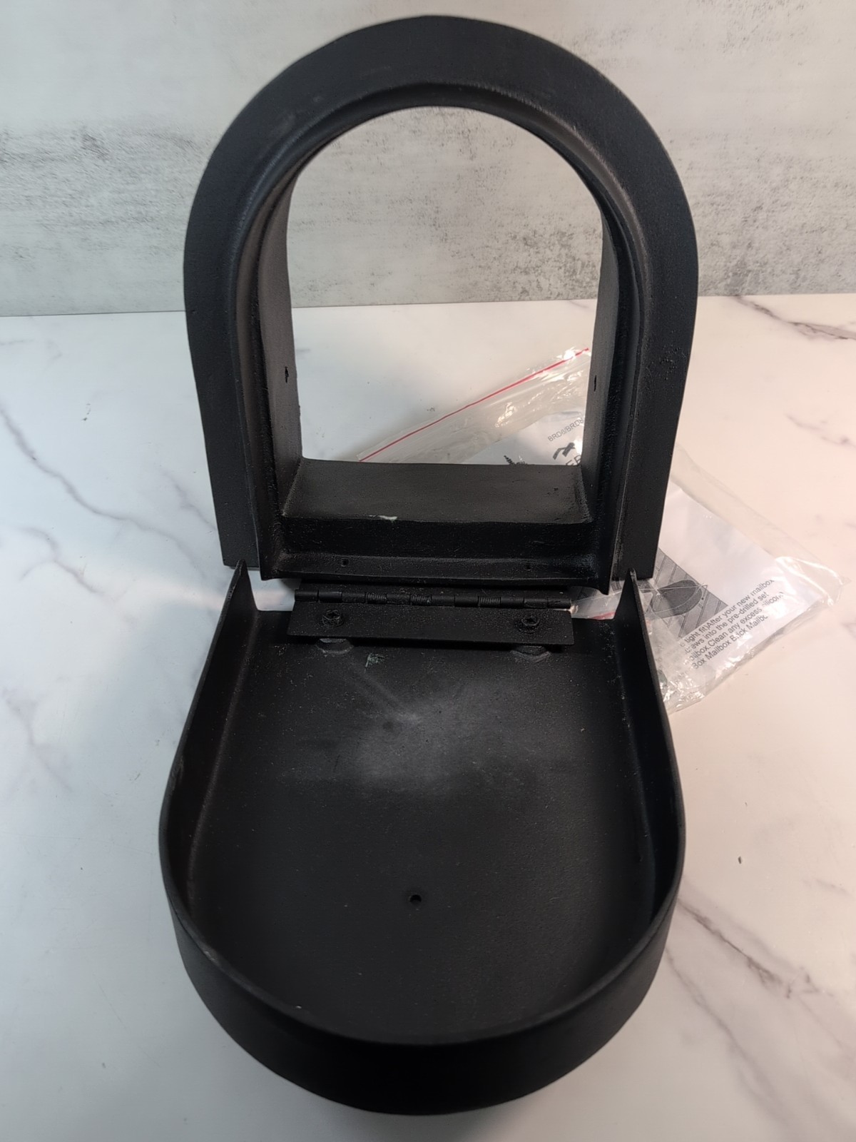 Jumbo Brick Mailbox Door Cast Aluminum Replacement by Better Box Mailboxes NEW gallery