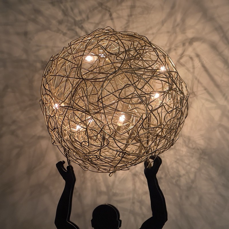 Catellani & Smith Uomo della Luce L 2016 Ø30 Rare Floor Lamp OOP gallery