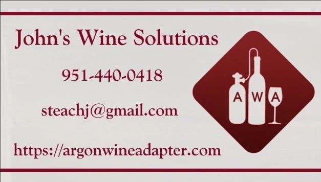 Argon Wine Adapter® w/Regulator, compatable W/ Dacor, Winestation,new/old models gallery
