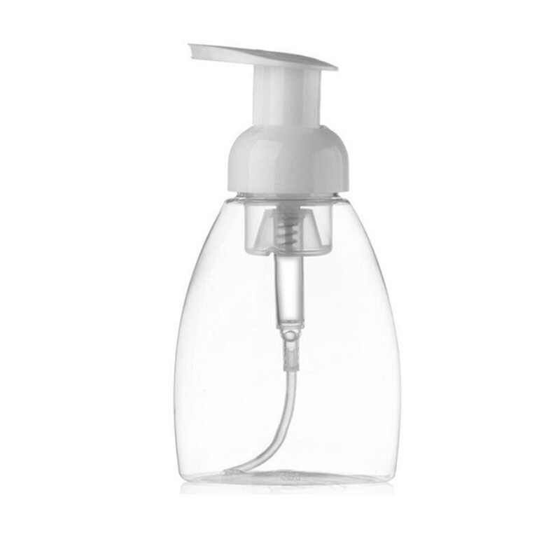 5PC Clear Gel Plastic Shower Foaming Bottle Soap Dispenser Liquid Pump Container gallery