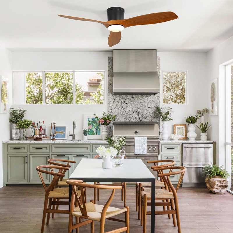 Sofucor 52inch Smart Ceiling Fan,6 Speeds Alexa/Google/App/ice/Remote/Reversible gallery