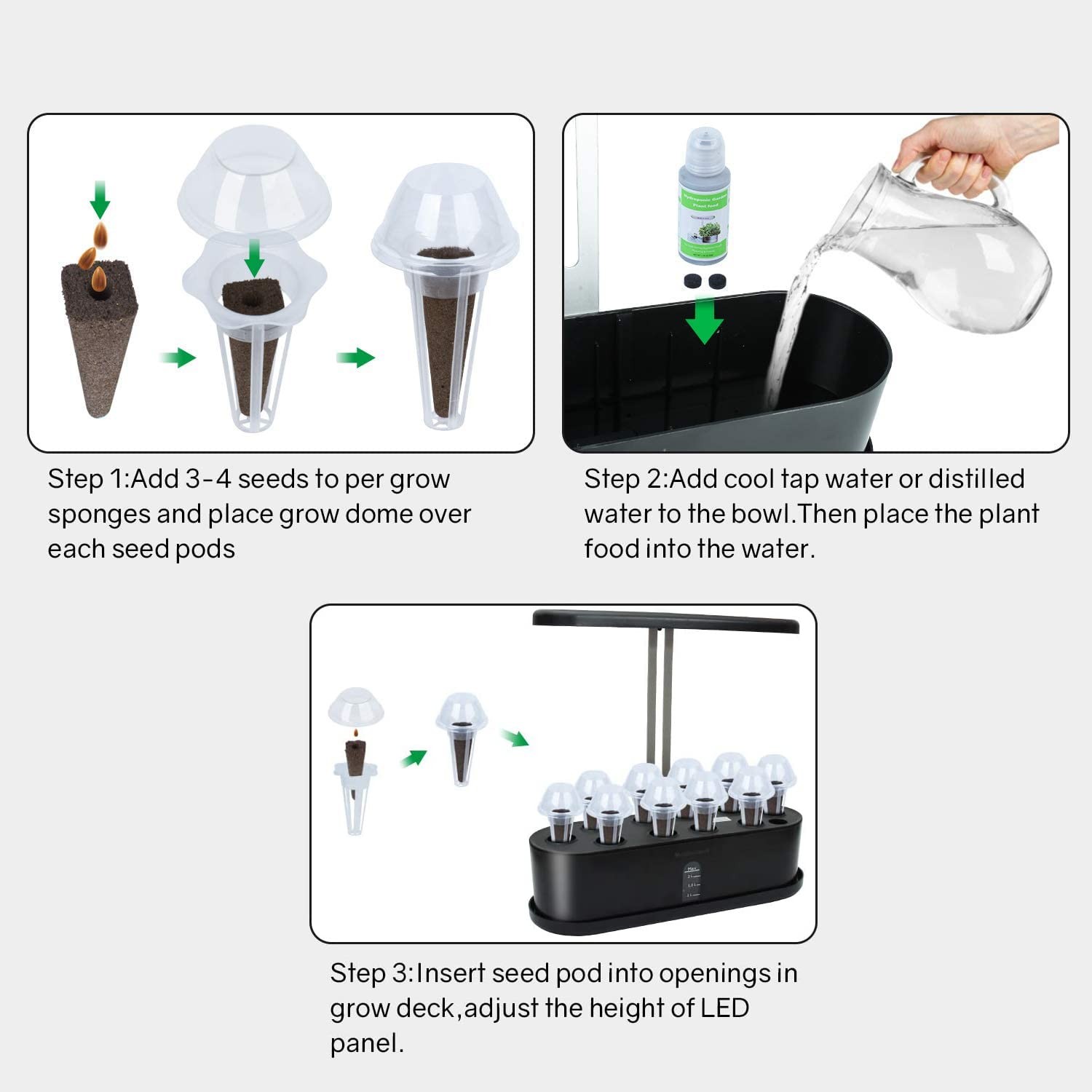 Hydroponics Growing System Accessories A+b Plant Food Suitable For Most Hydropon gallery