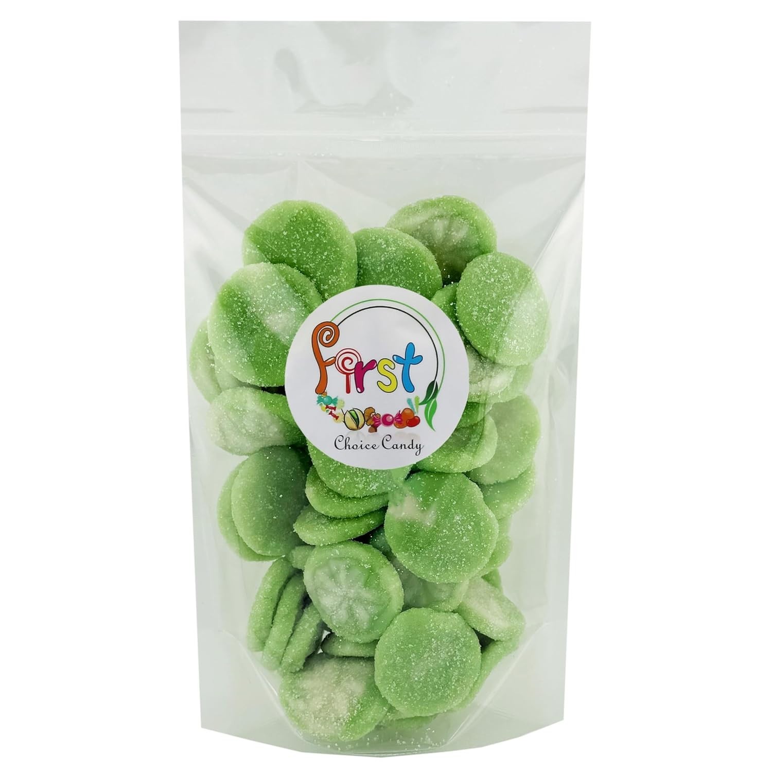 FirstChoiceCandy Sweet and Sour Cucumber Lime Flavored Gummy Candy gallery