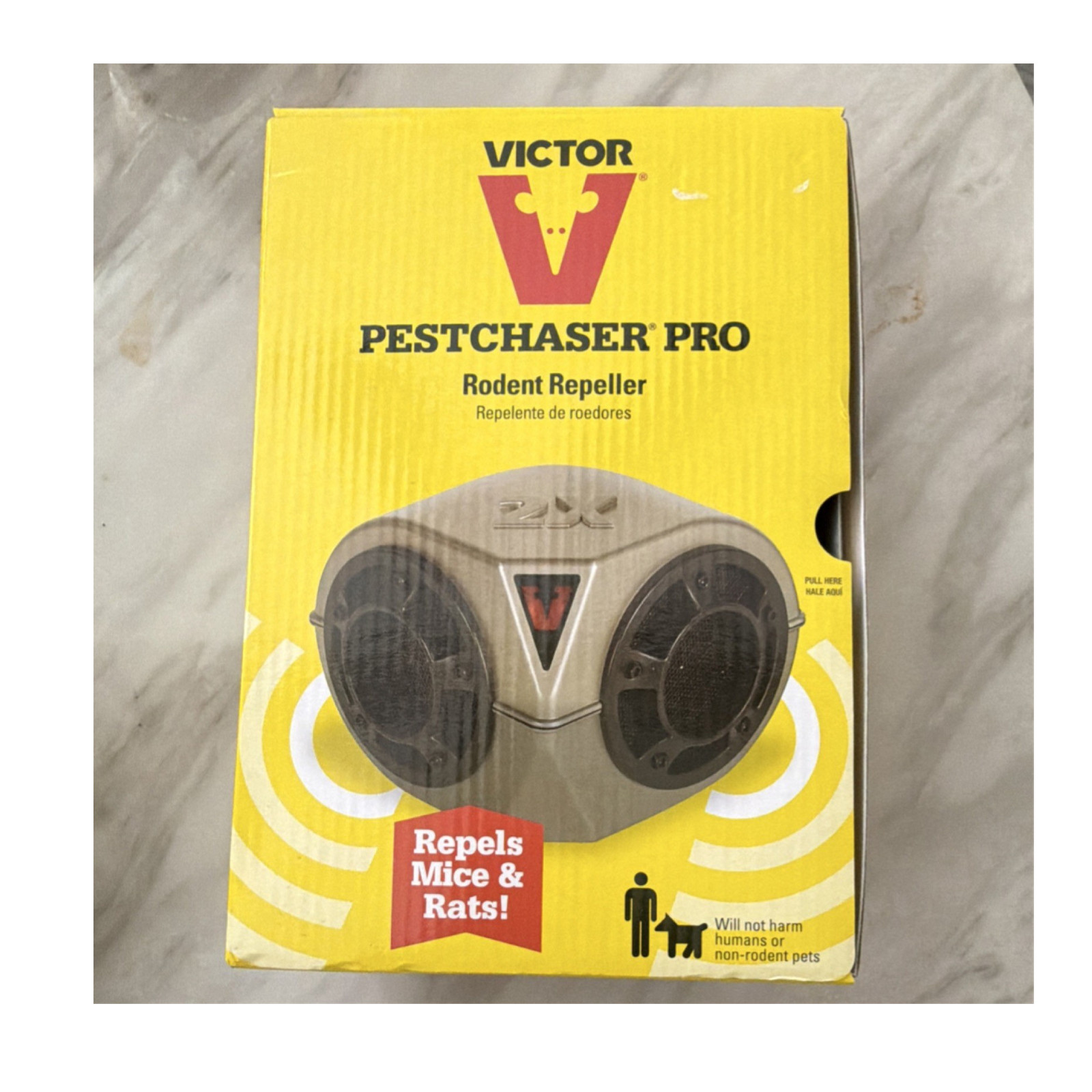 Victor PestChaser Pro Plug-In Ultrasonic Rodent Repeller Pet Safe Clean Humane gallery