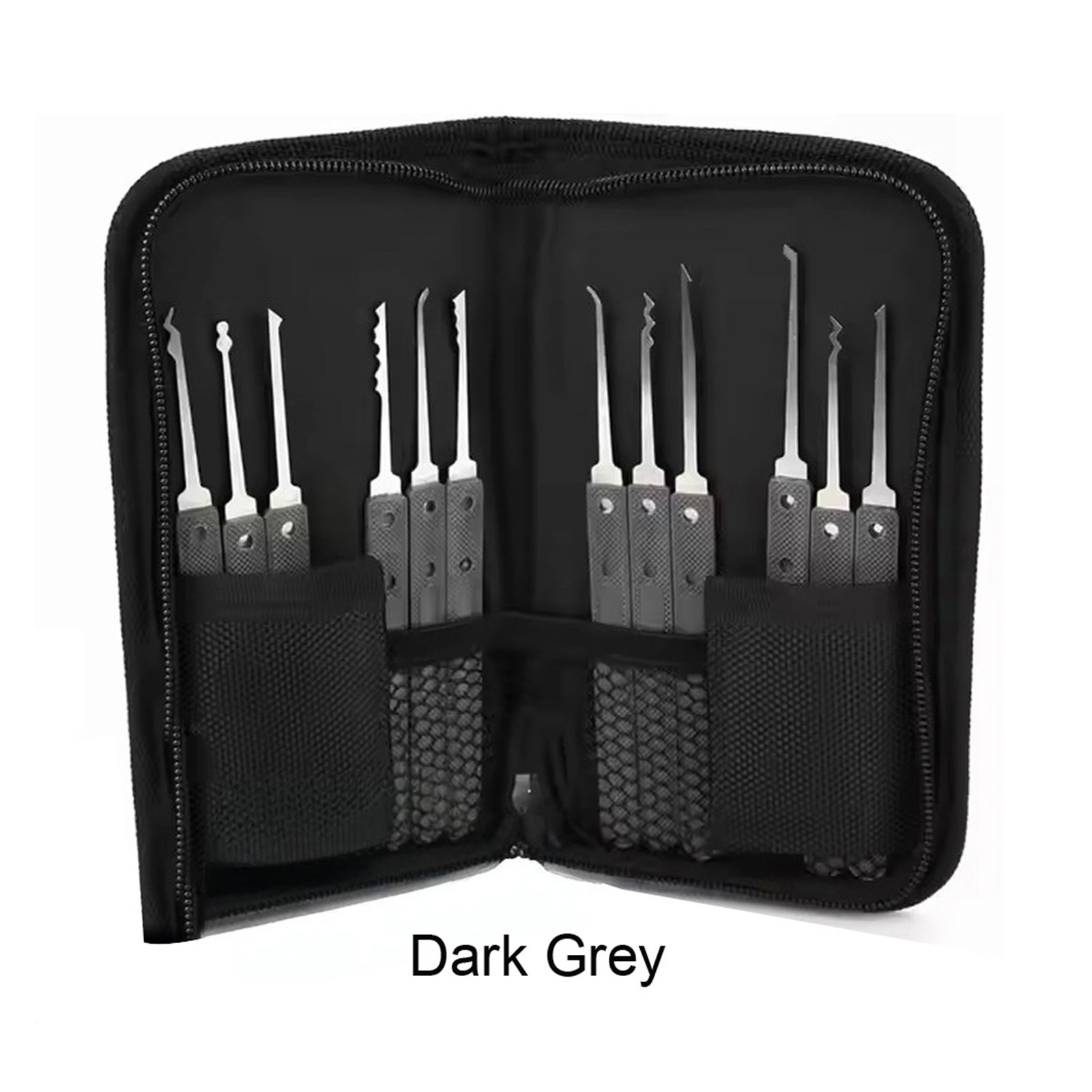 17in1-Set-Stainless-Steel-Multifunctional-Key-Tool-Kit-Visible-padLock-Optional gallery