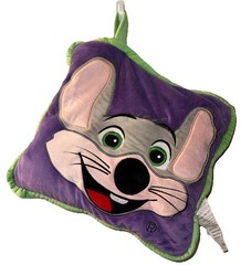 Chuck E Cheese Convertible Pillow 13” Blanket 55 X 33” Zipper Square 2018 Flaw