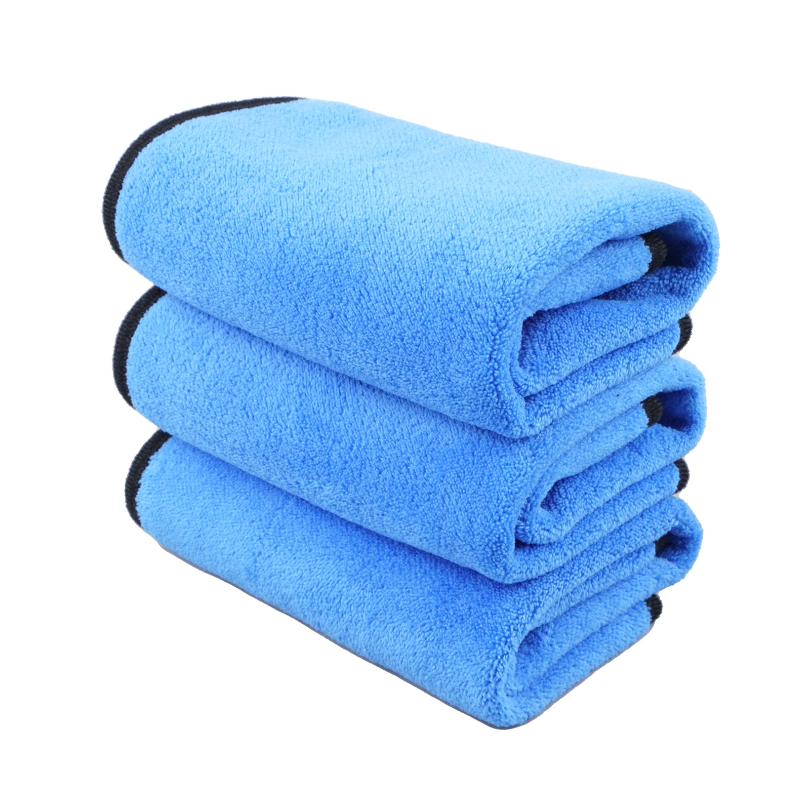 Microfiber Cleaning Cloth Towel Rag Car Polishing Detailing No-Scratch Set of 3 gallery