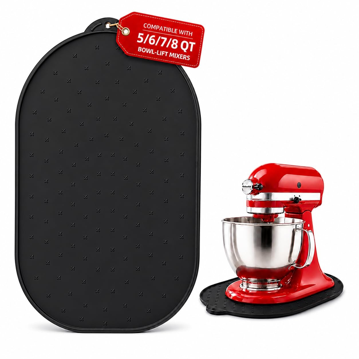 Mixer Slider Mat Compatible with KitchenAid 5/6/7/8 Qt Bowl-Lift Stand Mixers... gallery