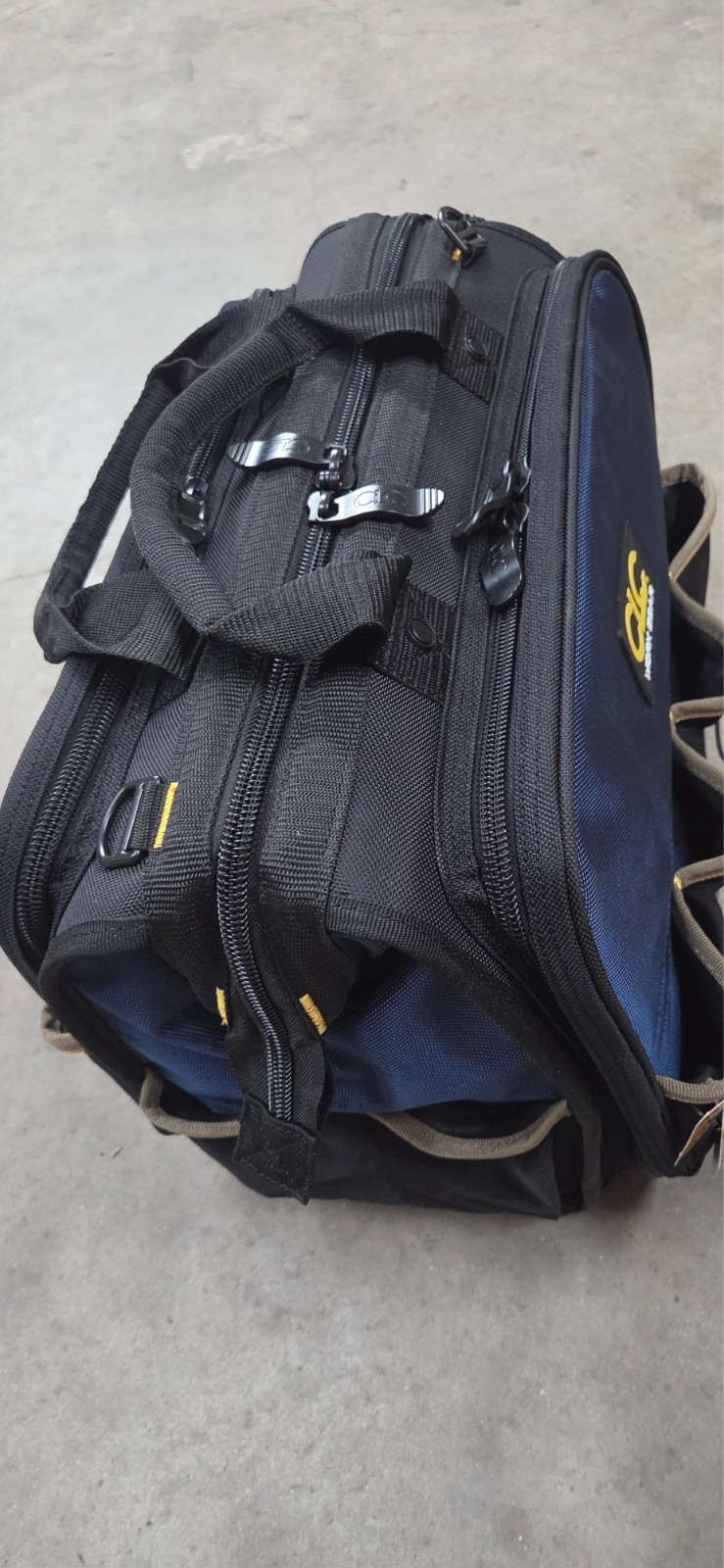 CLC Work Gear PB1543 17 Molded Base Multi-Compartment Technician's Tool Bag gallery