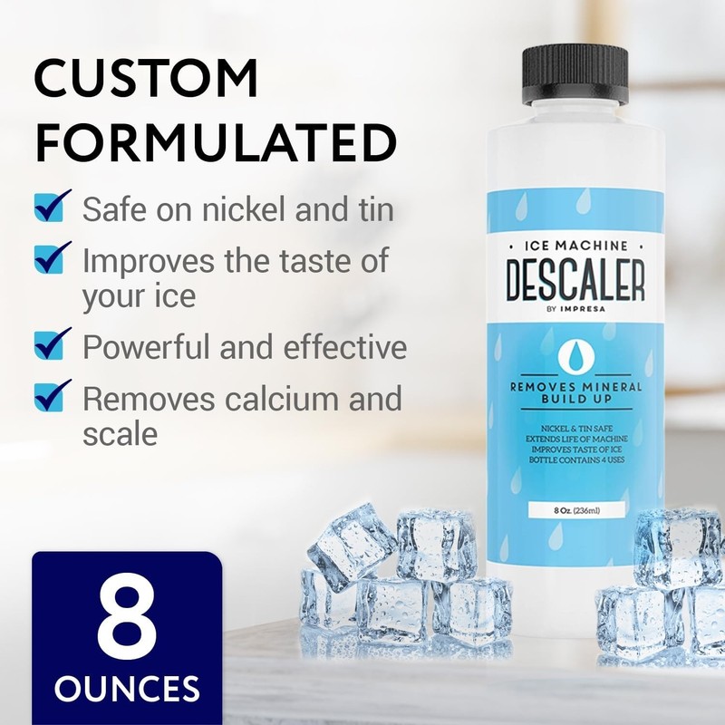 8 Fl Oz Efficient Ice Maker Cleaner - Nickel-Safe Formula for Long-Lasting Use gallery