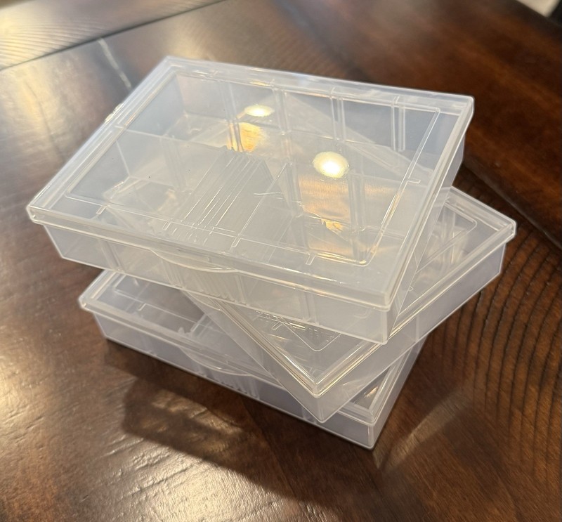 Small Plastic Storage Container - 10 Compartment, for Fishing, Beading, Etc., x1 gallery