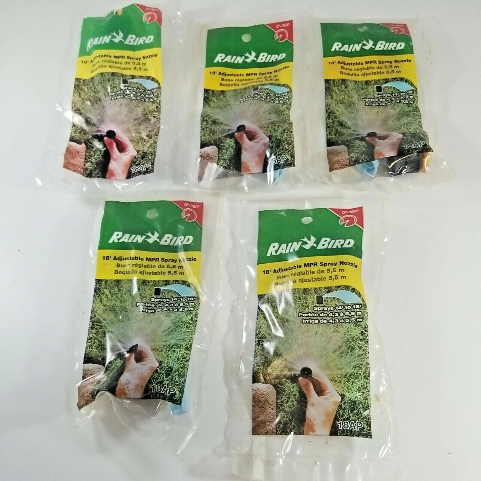 Rain Bird 18 ft. MPR Adjustable Pattern Nozzle 18AP QTY 5 gallery