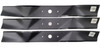 3 Pack Mulching Blades 72" Fits Exmark 103-6394 Made In France 24 1/2 Length gallery