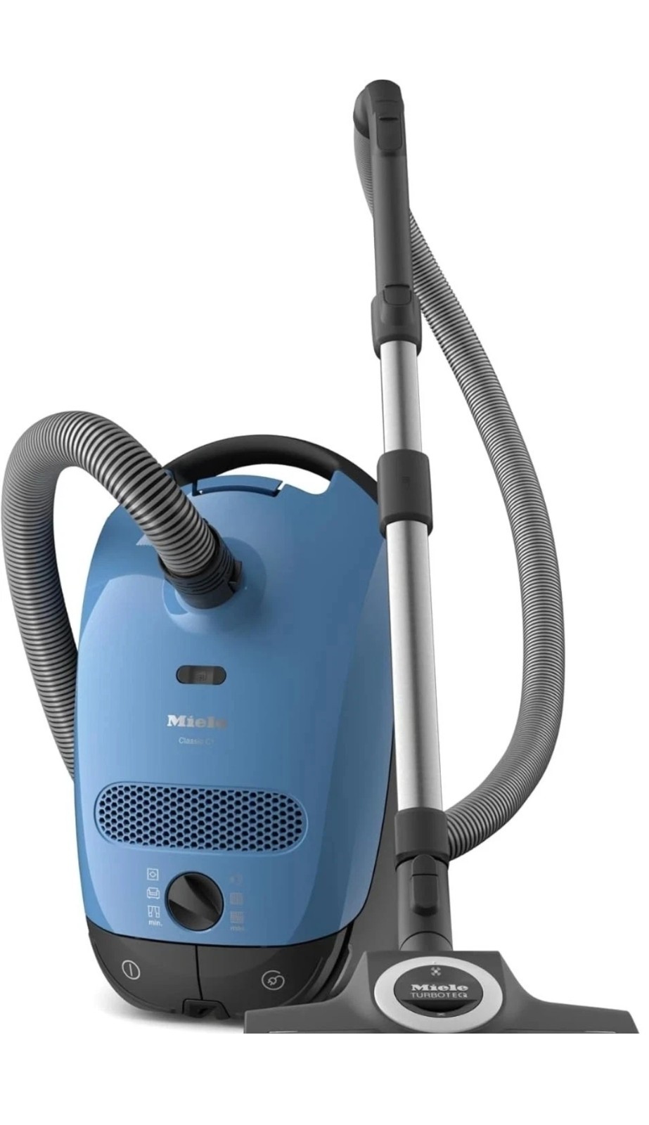 Miele Classic C1 TurboTeam PowerLine Canister Vacuum Cleaner Mystique Blue SBAN0 gallery