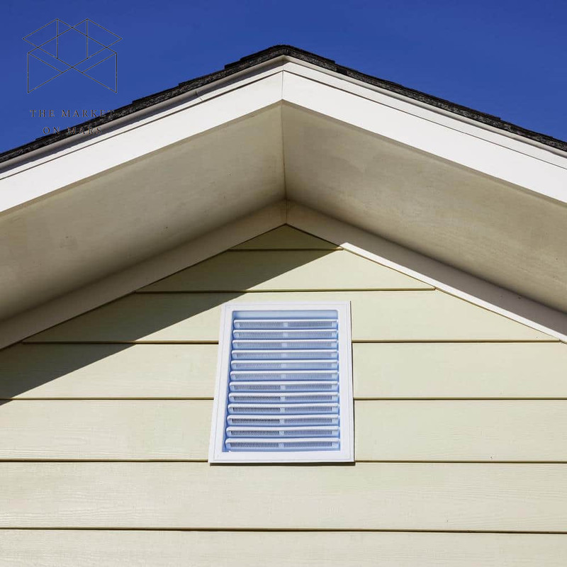 Louver Vent Wall Gable Mount For Attic Intake Or Exhaust 12"x18" Plastic Static✅ gallery