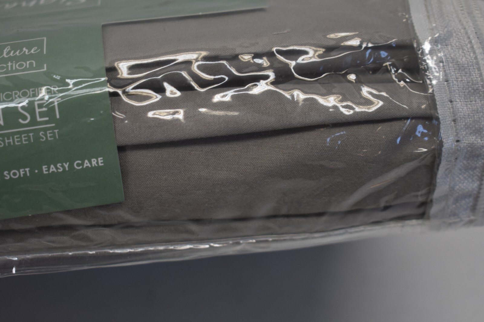Sanders 3 Piece Sheet Set Twin Size Flint Gray Bedding Home Decor Microfiber gallery