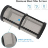 1/2" Female NPT Inline Strainer with 100 Mesh Stainless Steel Filter Screen, Sed gallery