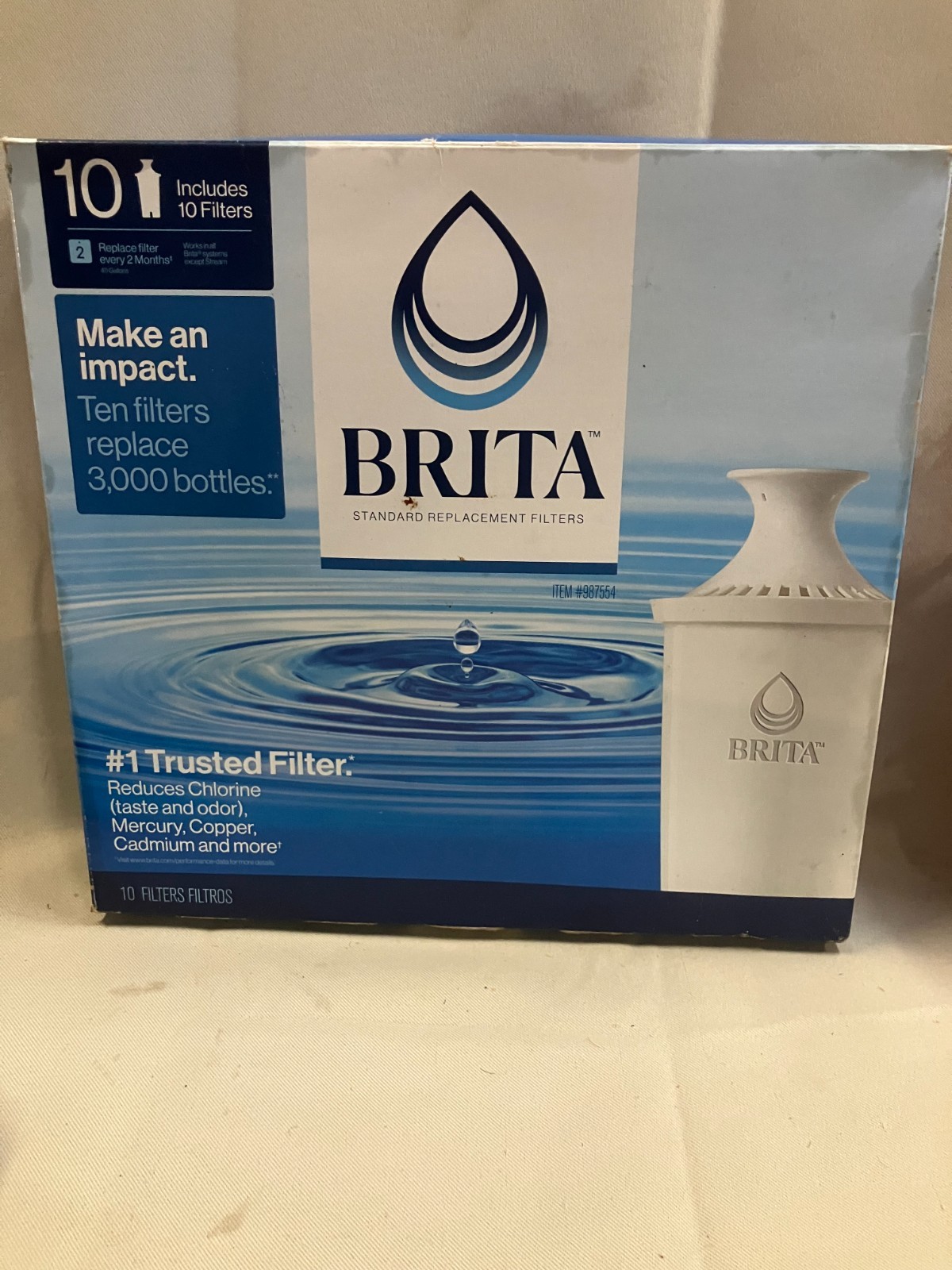 Brita Replacement Filters, 10-pack NEW gallery