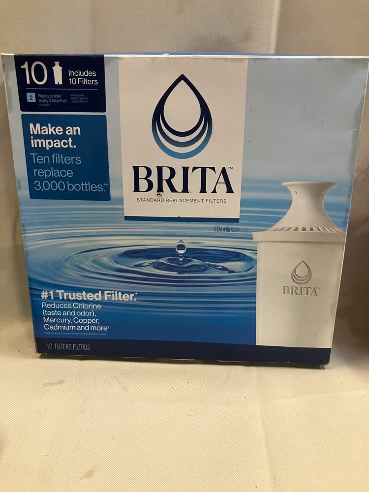 Brita Replacement Filters, 10-pack NEW