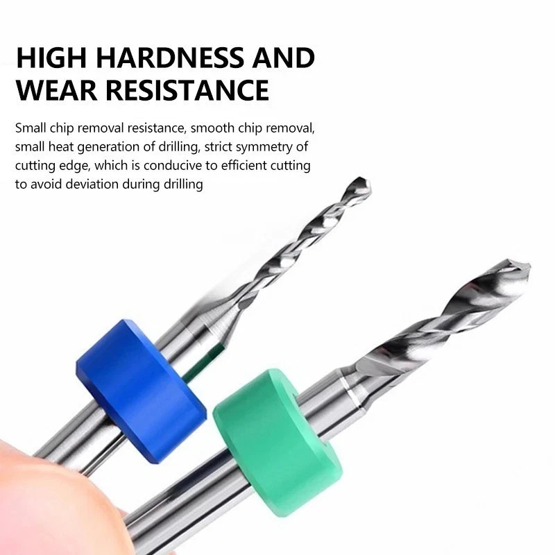 Drill Bit Set Carbide PCB Mini CNC Micro Drill Bits 0.1mm-2.0mm XCAN gallery