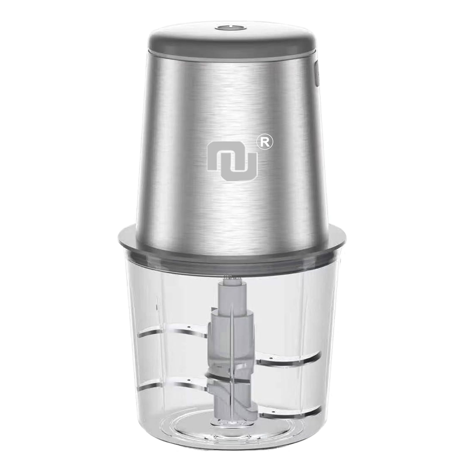 Rechargeable Cordless Food Processor & Chopper – 2 Glass Bowls (300ml & 600ml... gallery