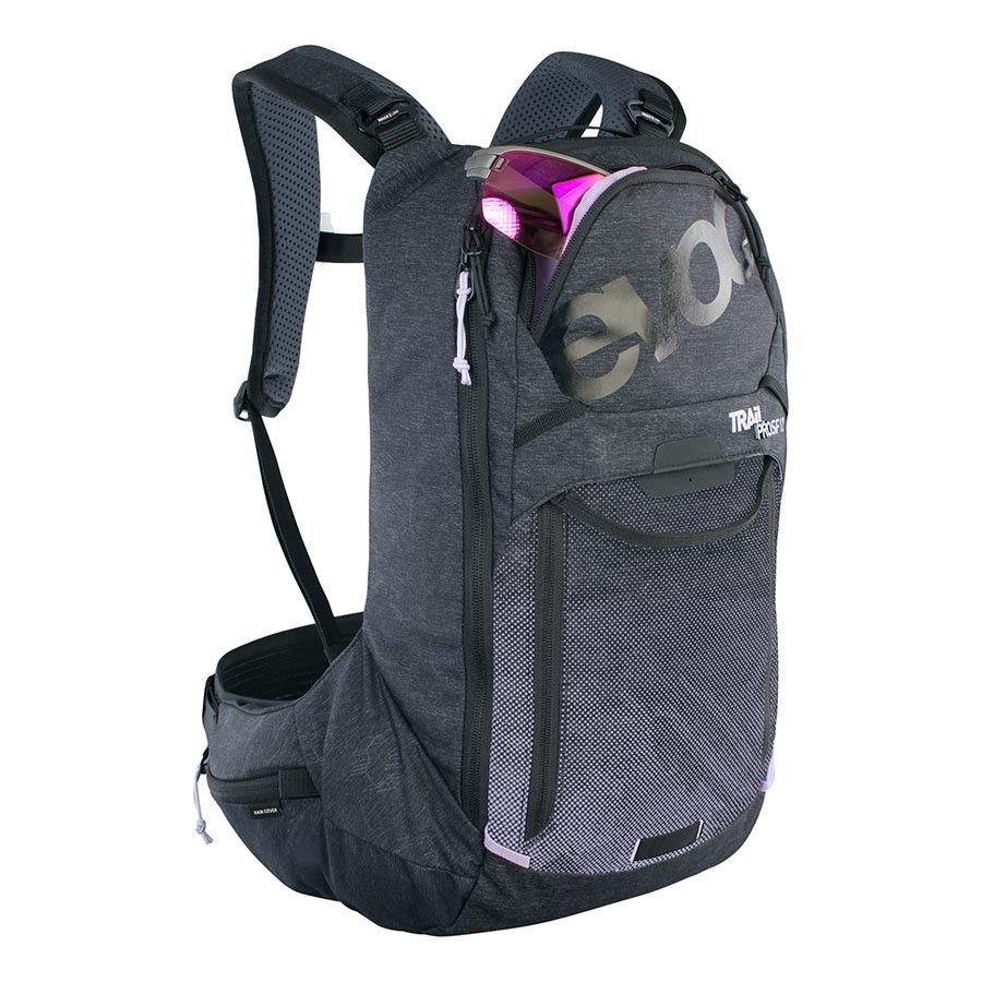EVOC Trail Pro SF 12L XS Backpack with Liteshield PLUS Protector & Hydration 4