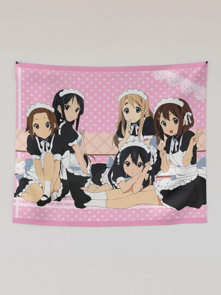 After School Tea Time Maids Tapestry, K-on Tapestry, Hokago Tea Time Tapestry gallery