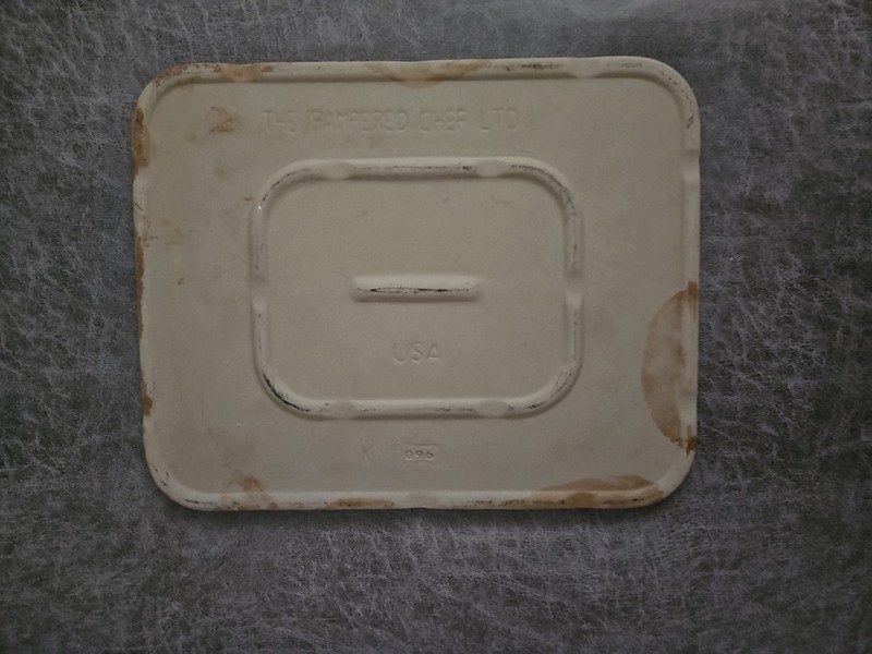 Pampered Chef Rectangular Baking Stone 12"x15" #096 Pizza Cookie Sheet gallery
