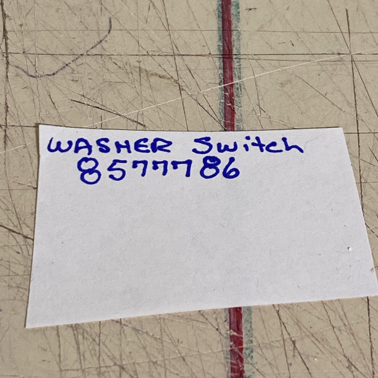 WASHER SWITCH 8577786 gallery